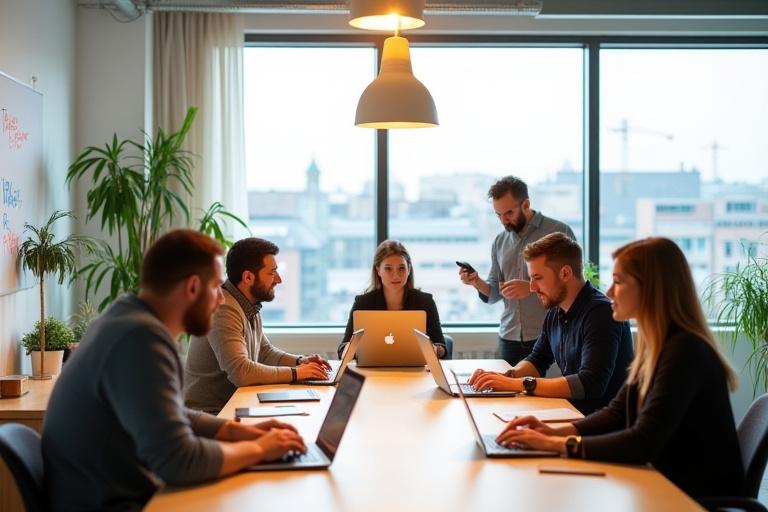Heldenrast Team im Berliner Büro